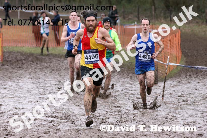 Senior mens 2018 British Inter Counties Cross Country Champs., Prestwold Hall, Loughborough. Photo: David T. Hewitson/Sports for All Pics